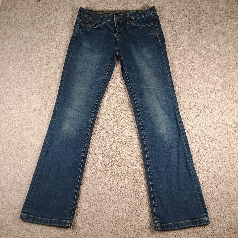 Vintage Y2K Converse One Star Bootcut Jeans Womens 6 Stretch Denim Low Rise Blue